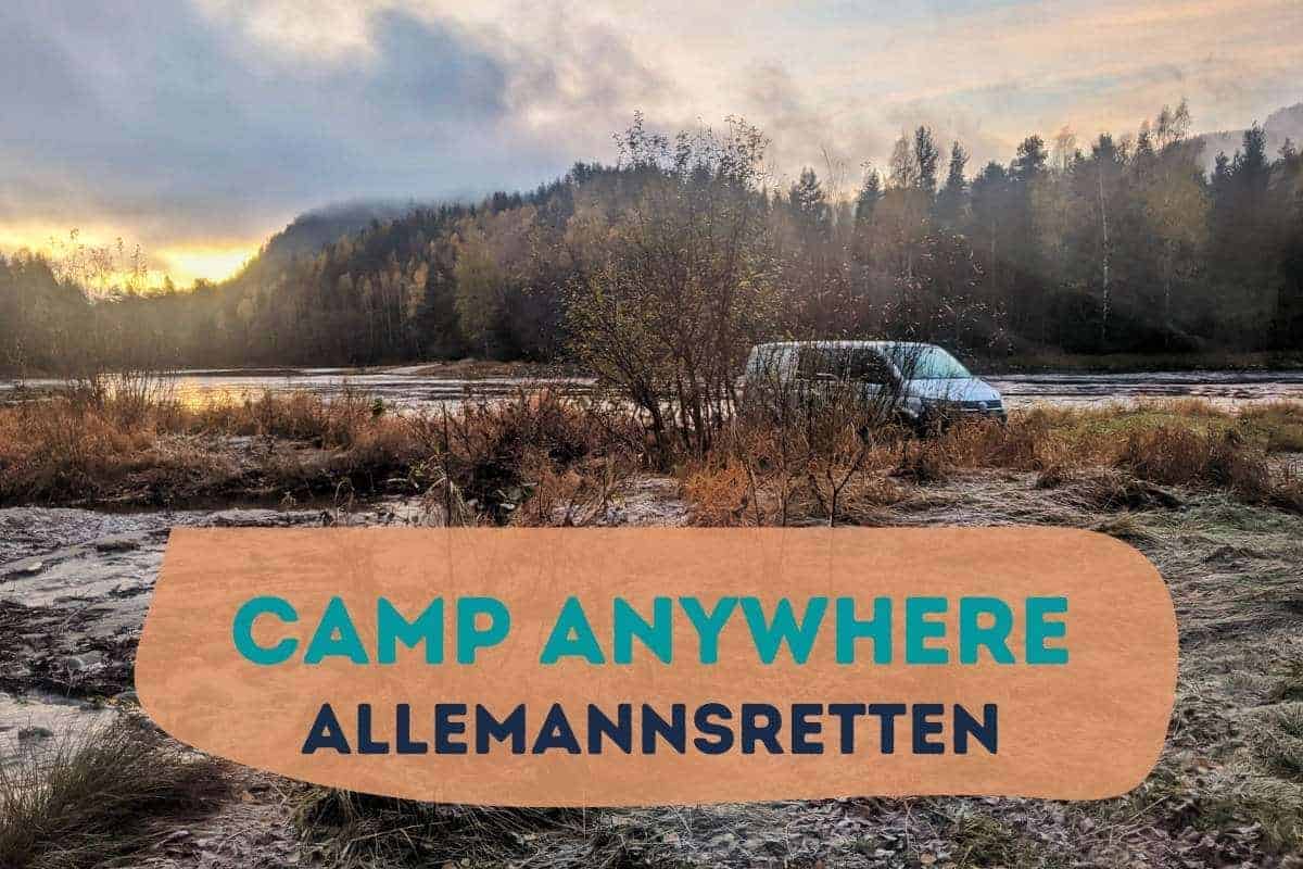 campervan in nature