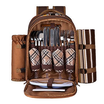 picnic kit backpack