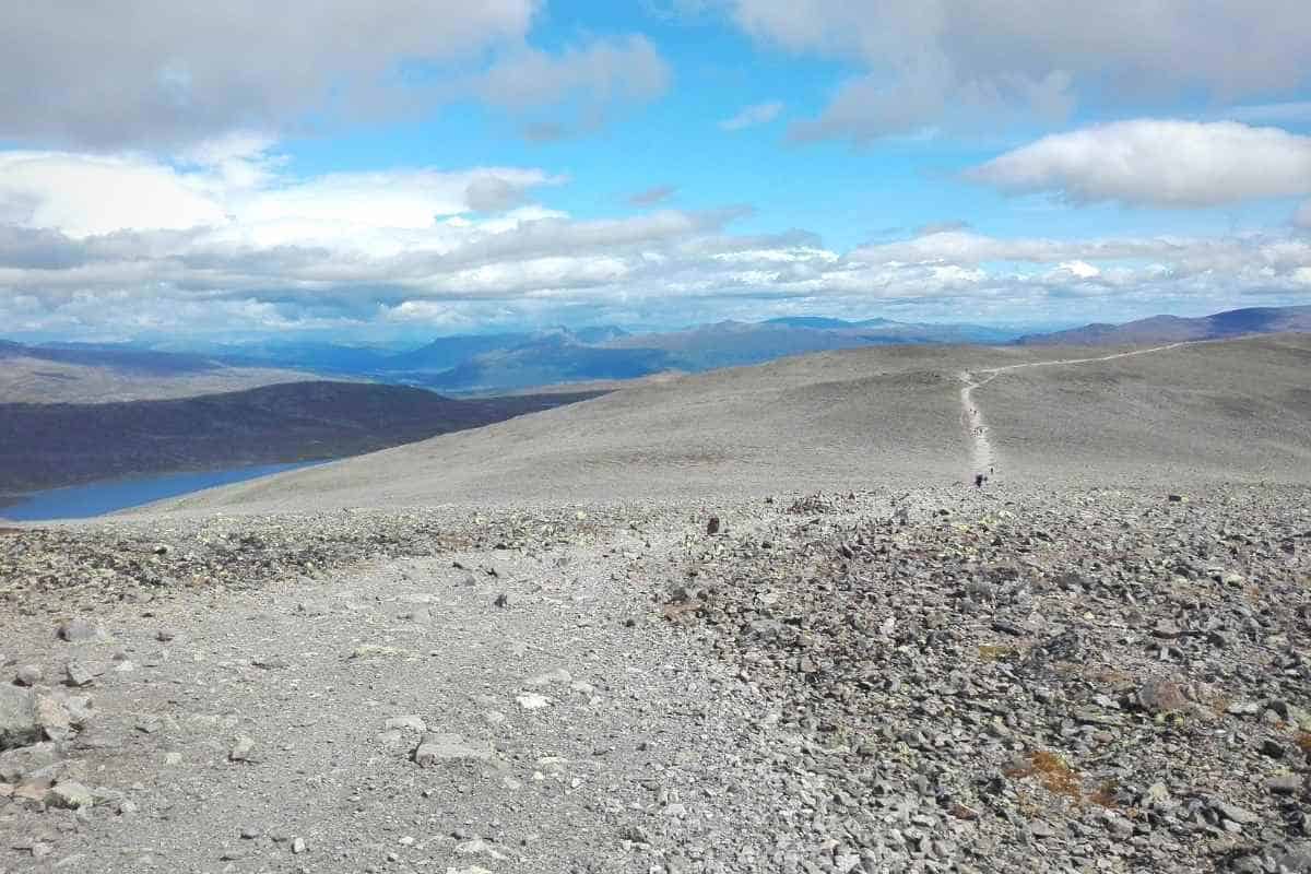 stone field on Veslefjell